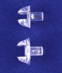Lasihyllynkannatin Ø5 mm lasiura 6,5 mm Lasihyllynkannatin Ø5 mm lasiura 6,5 mm